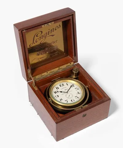 Schuler Auktionen AG - Marinechronmeter "Longines"