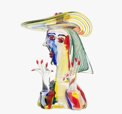 Schuler Auktionen AG - Walter Furlan, Glasskulptur "Omaggio a Picasso"