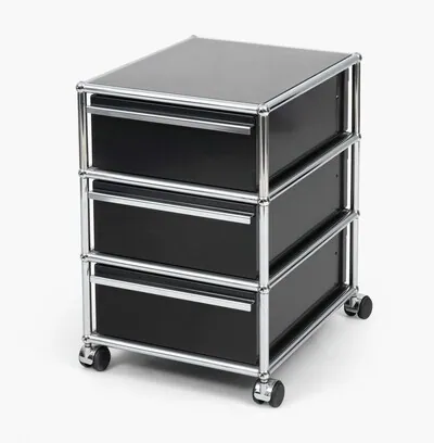 Schuler Auktionen AG - Fritz Haller&Paul Schärer, USM-Haller Rollcontainer