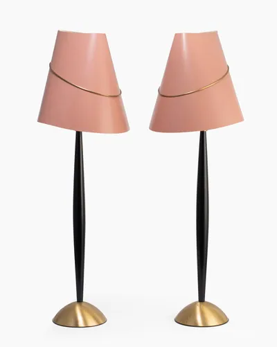 Schuler Auktionen AG - Mid-Century, 1 Paar Tischleuchten
