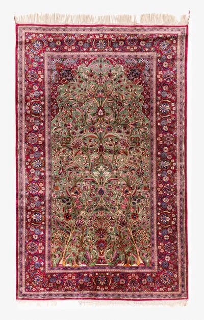 Schuler Auktionen AG - Kashan-Seide