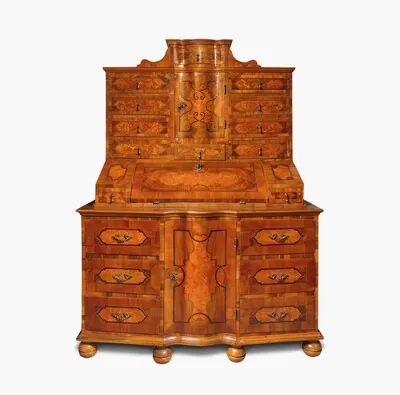 Schuler Auktionen AG - Schreibschrank mit Tabernakelaufsatz