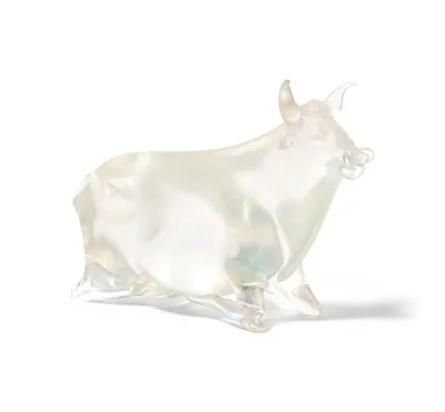 Schuler Auktionen AG - Ermanno Nason, Glasfigur "Schillernde Kuh"