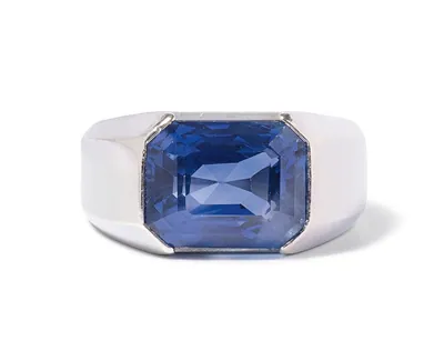 Schuler Auktionen AG - Seltener Ceylon-Saphir-Ring