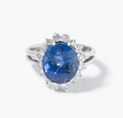Schuler Auktionen AG - Saphir-Brillant-Ring