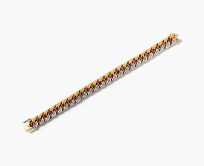 Schuler Auktionen AG - Rubin-Brillant-Bracelet
