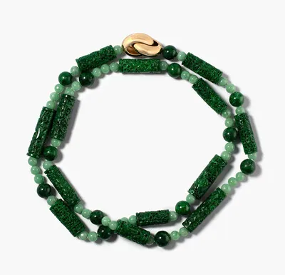 Schuler Auktionen AG - Jade-Gold-Sautoir
