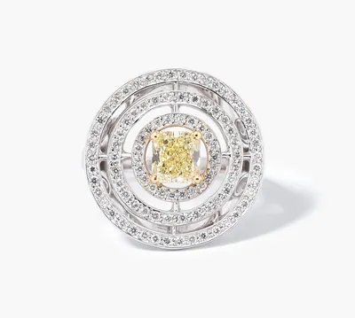 Schuler Auktionen AG - Graff Fancy-Diamant-Ring