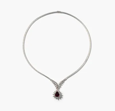 Schuler Auktionen AG - Rubin-Diamant-Collier