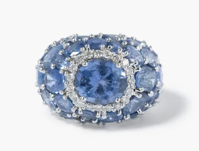 Schuler Auktionen AG - Saphir-Brillant-Ring