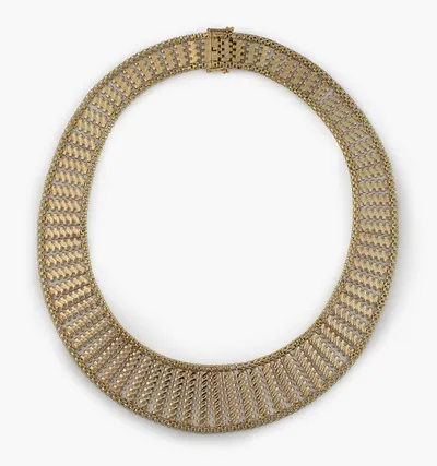 Schuler Auktionen AG - Gelbgold-Collier