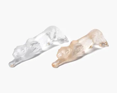 Schuler Auktionen AG - Lalique, 2 Figuren "Panthère Zeila"