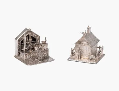 Schuler Auktionen AG - Lot: 2 Miniatur-Objekte, Hanau/Holland 19.Jh.