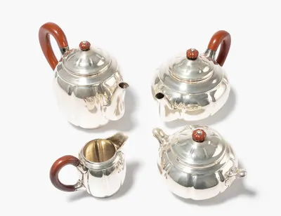 Schuler Auktionen AG - Kleiner Kaffee-/Teeservice, Paris 1920–30er Jahre 