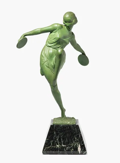 Schuler Auktionen AG - Pierre Le Faguays, Figur "Danseuse aux cymbales"