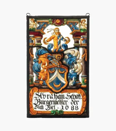Schuler Auktionen AG - Wappenscheibe "Abraham Scholl"