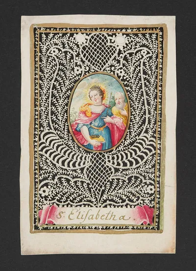 Schuler Auktionen AG - Spitzenbild "Hl. Elisabeth"