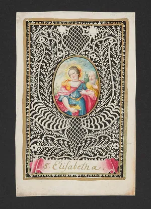 Schuler Auktionen AG - Spitzenbild "Hl. Elisabeth"
