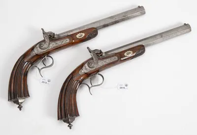 Schuler Auktionen AG - Perkussions-Pistolenpaar