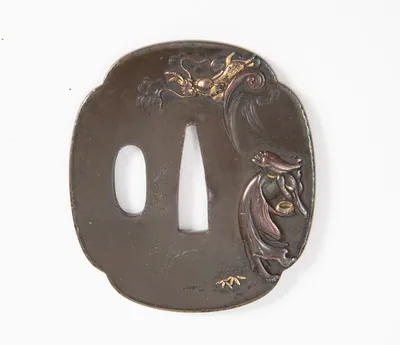 Schuler Auktionen AG - Stichblatt, Wakizashi-Tsuba