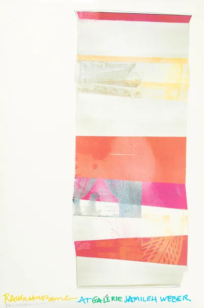 Schuler Auktionen AG - Robert Rauschenberg