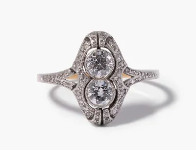 Schuler Auktionen AG - Art Déco Diamant-Ring