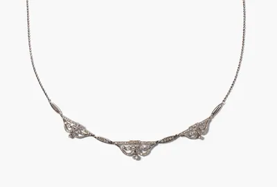 Schuler Auktionen AG - Art Déco Diamant-Collier