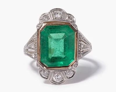 Schuler Auktionen AG - Art Déco Diamant-Ring