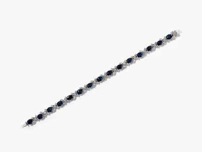 Schuler Auktionen AG - Saphir-Brillant-Bracelet