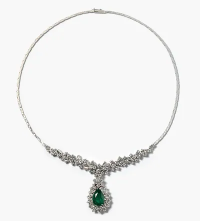Schuler Auktionen AG - Smaragd-Diamant-Collier