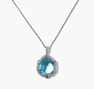 Schuler Auktionen AG - Topas-Diamant-Anhänger