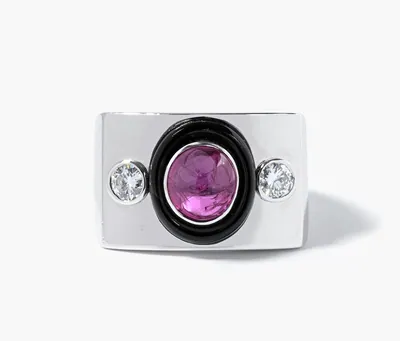 Schuler Auktionen AG - Rubin-Diamant-Ring