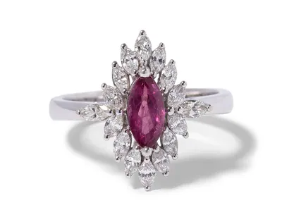 Schuler Auktionen AG - Rubin-Diamant-Ring