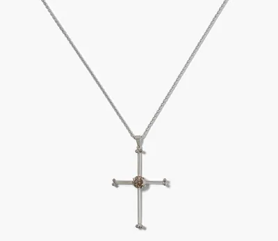 Schuler Auktionen AG - Brillant-Kreuz-Anhänger
