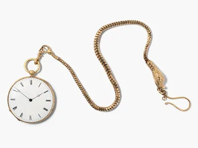 Schuler Auktionen AG - Lépine-Taschenuhr mit Kette, um 1840