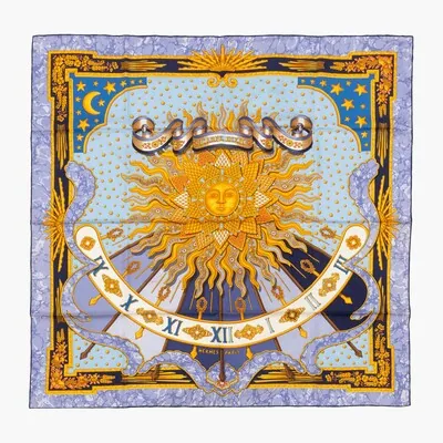Schuler Auktionen AG - Hermès, 2 Foulards "Carpe Diem" und "Early America"