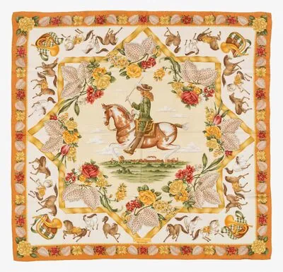 Schuler Auktionen AG - Ferragamo, Moschino und Yves Saint Laurent, 2 Foulards und Schal