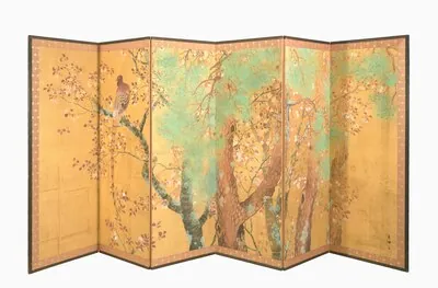 Schuler Auktionen AG - Byôbu von Iwata Shûkô (Shiga 1883–?)