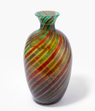 Schuler Auktionen AG - Gino Cenedese, Vase "Reazione policroma a canne"