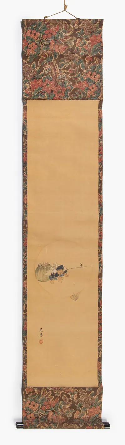 Schuler Auktionen AG - Lot: 2 Rollbilder von Shibata Zeshin (1807–1891), zugeschrieben.