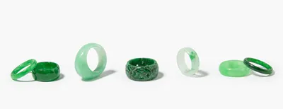 Schuler Auktionen AG - Lot: 7 Jade-Ringe