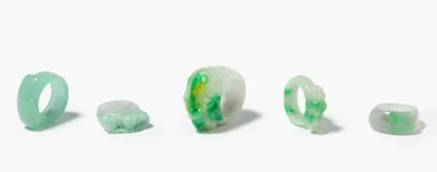 Schuler Auktionen AG - Lot: 5 Jade-Ringe