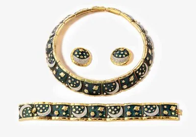 Schuler Auktionen AG - Demi-Parure "Nachthimmel"