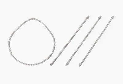 Schuler Auktionen AG - KSB, Collier und 3 Bracelets