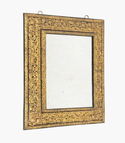 Schuler Auktionen AG - Grosser Barock-Wandspiegel, flämisch, 17.Jh.