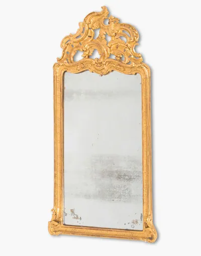 Schuler Auktionen AG - Rokoko-Spiegel, wohl Kassel, um 1760, wohl Johann August Nahl d.Ä.