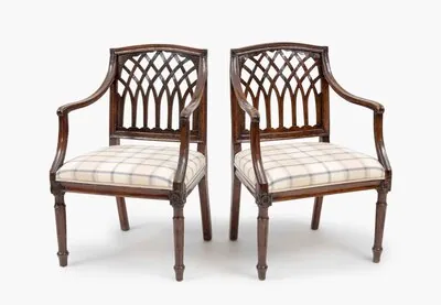 Schuler Auktionen AG - Paar Fauteuils, Italien, Toskana, um 1800