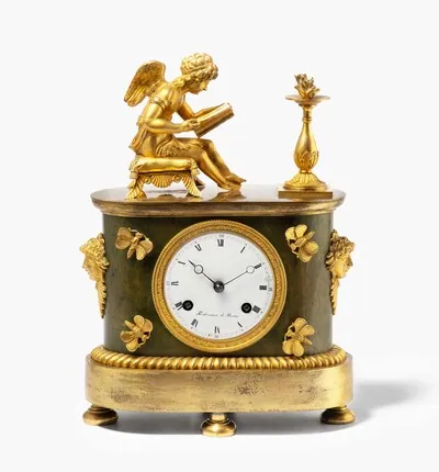 Schuler Auktionen AG - Kaminuhr, um 1820