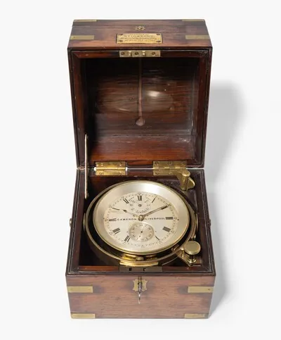 Schuler Auktionen AG - Marinechronometer "Cameron", England, Mitte 19.Jh.