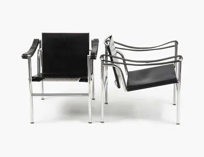 Schuler Auktionen AG - Le Corbusier, Ein Paar Sessel LC1